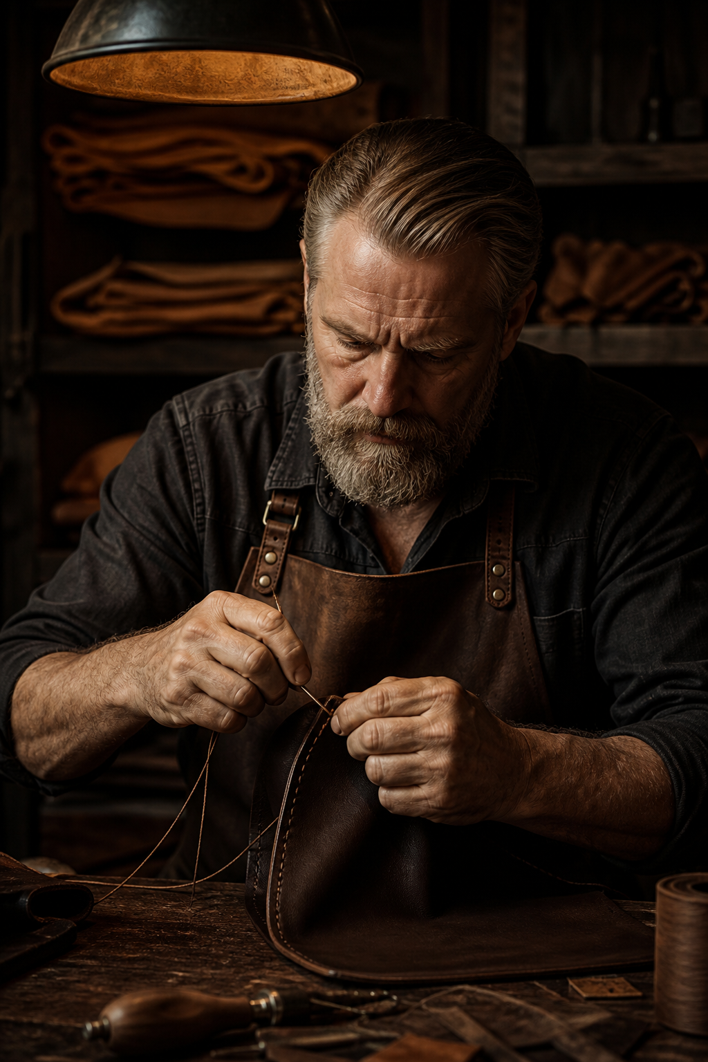 Craftsman at work